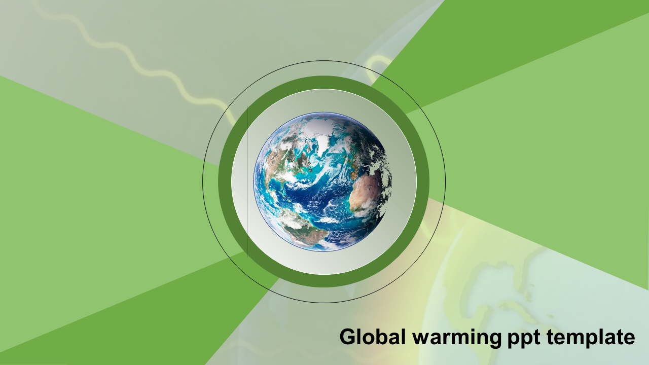 global warming ppt template